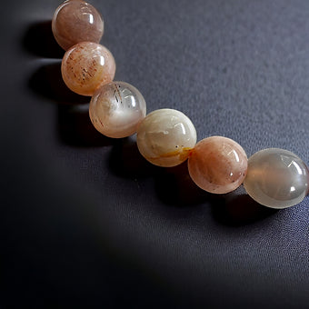 Moonstone Bracelet Multi Color 8mm