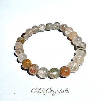 Garden Quartz Bracelet From Brazil