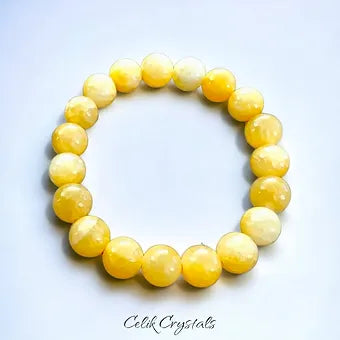 Honey / Yellow Calcite Bracelet