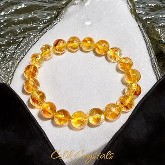 AAA Citrine Bracelet 10mm Unisex