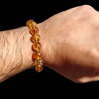 AAA Citrine Bracelet 10mm Unisex