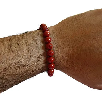 Red Jasper Bracelet 8mm Unisex