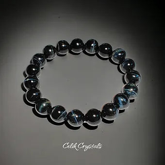 AAA Quality Blue Tiger Eye Bracelet 10mm