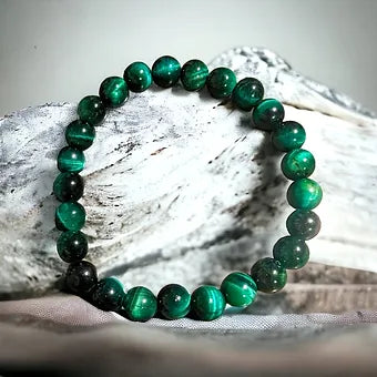 Green tiger eye stone bracelet 