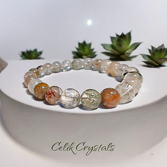 Garden Quartz Bracelet From Brazil