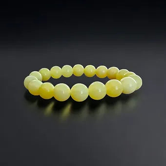 Lemon / Yellow Jade Bracelet 6mm, 8mm, 10mm