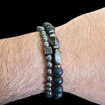 Men's Bracelet Stack 2 Piece