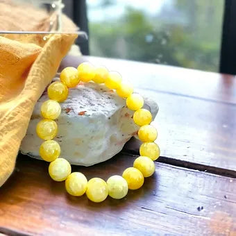 Honey / Yellow Calcite Bracelet