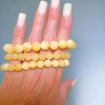 Honey / Yellow Calcite Bracelet