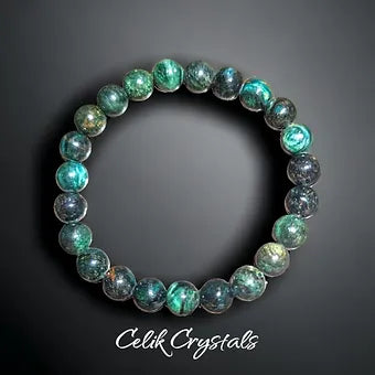 Green Emerald Stone Bracelet Unisex