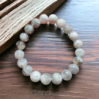 Labradorite Bracelet - Gray Color Unisex