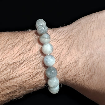 Labradorite Bracelet - Gray Color Unisex