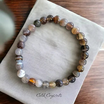 Botswana Agate  Bracelet