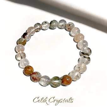 Garden Quartz Bracelet From Brazil