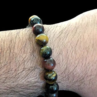 Tri-Color Tiger Eye Bracelet Unisex