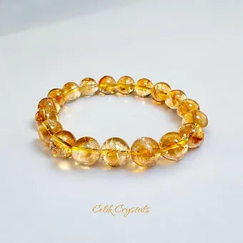 AAA Citrine Bracelet 10mm Unisex