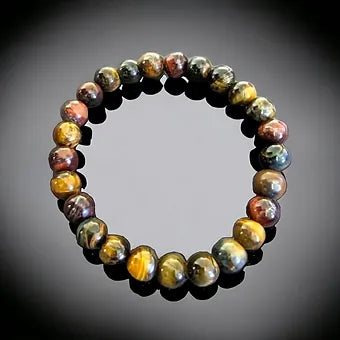 Tri-Color Tiger Eye Bracelet Unisex