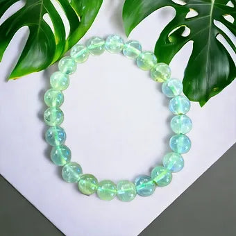 Prehnite Bracelet Rare Quality Unisex