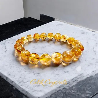 AAA Citrine Bracelet 10mm Unisex