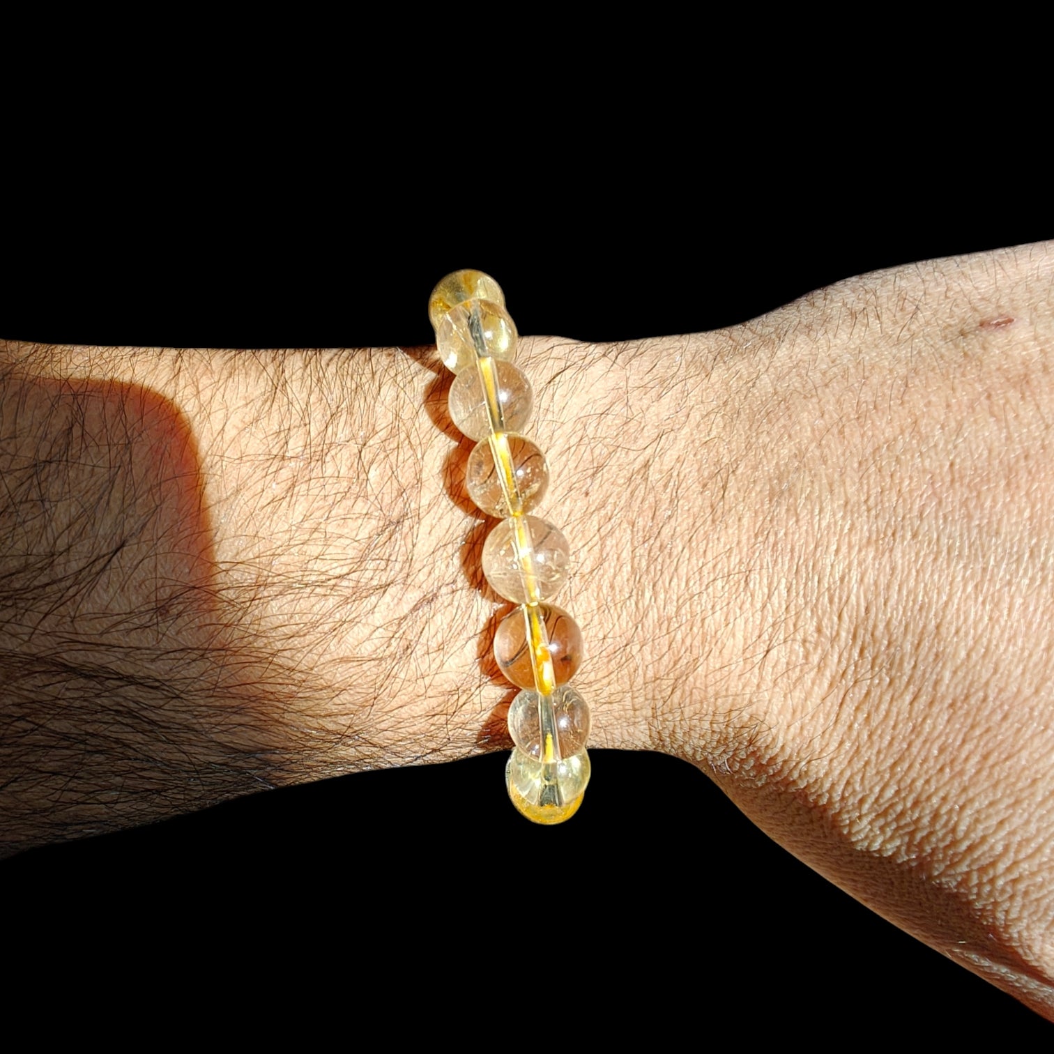 Rare Quality Citrine Bracelet 10mm Natural Unisex