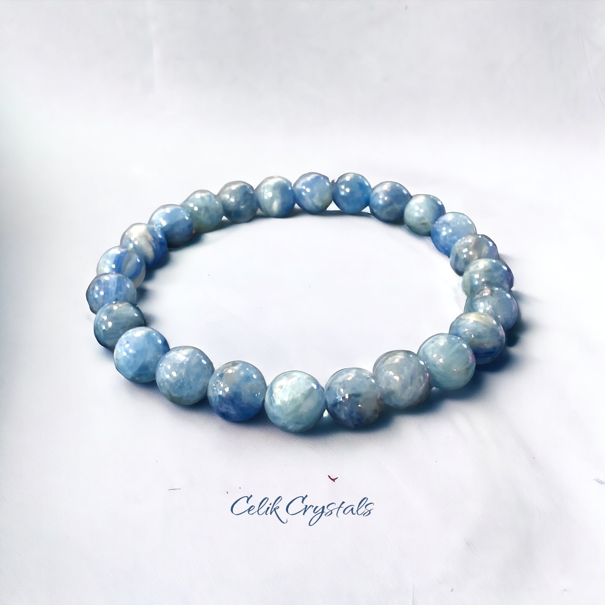 Genuine Powerful Blue Kyanite Bracelet good